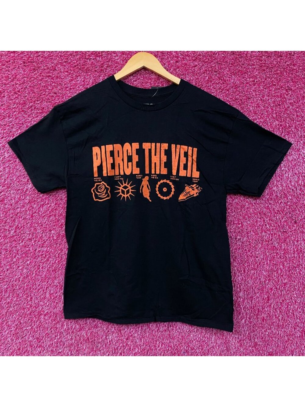 Pierce The Veil "I Can't Hear You World Tour" T-Shirt Large